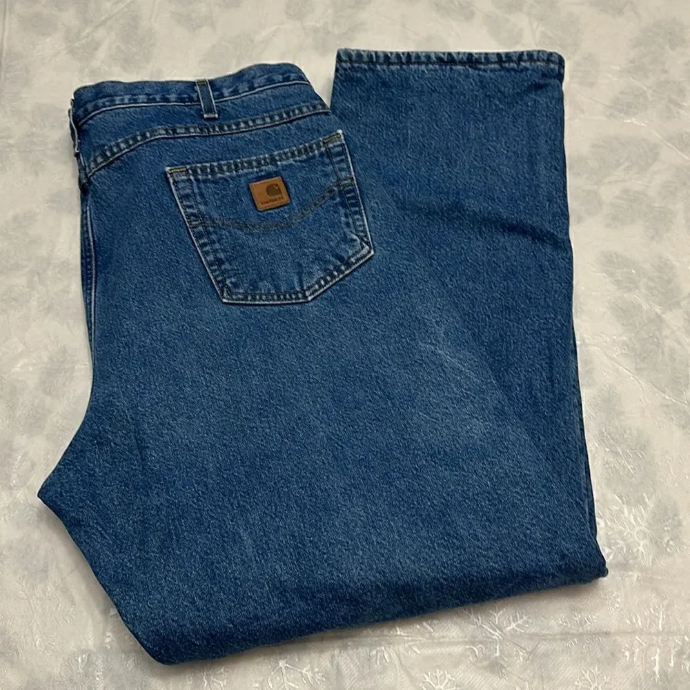 Carhartt men’s fleece lined jeans size 40X32